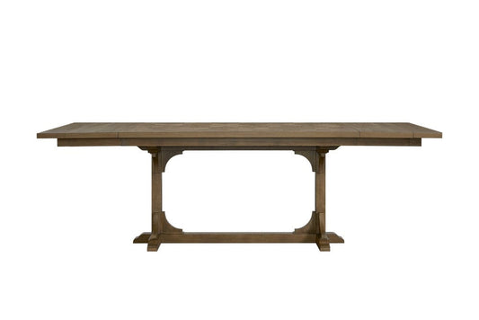 I Home Furnishings - Magnolia Counter Height Trestle Table - Almond - 3400-530-A view 2