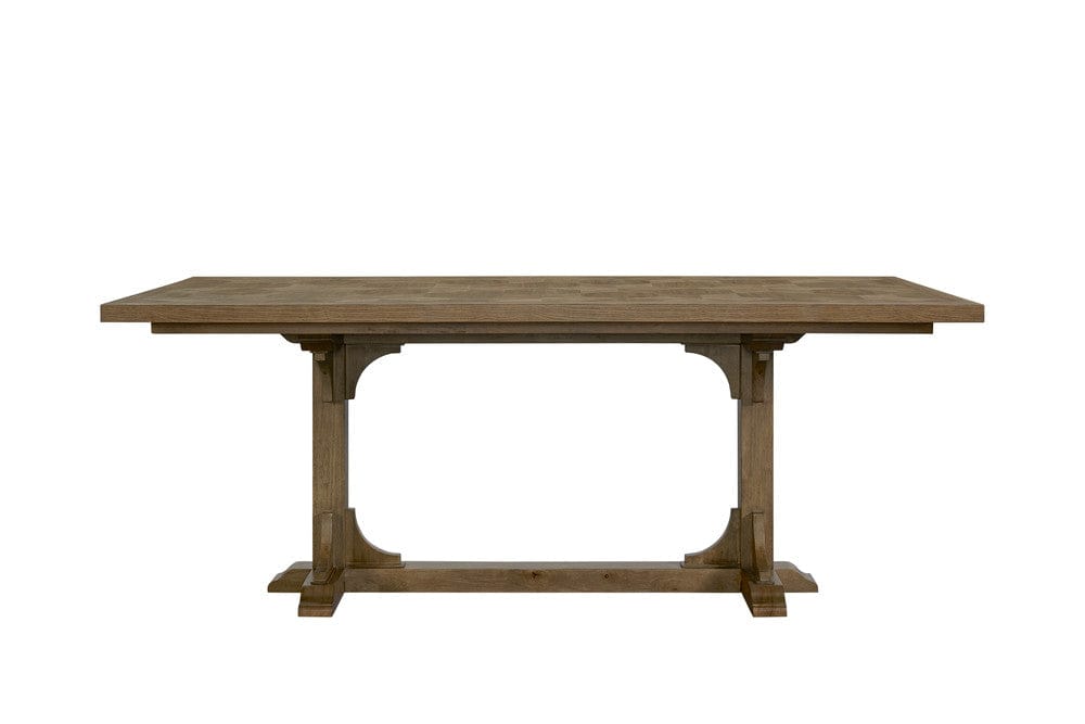 I Home Furnishings - Magnolia Counter Height Trestle Table - Almond - 3400-530-A view 3