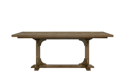 I Home Furnishings - Magnolia Counter Height Trestle Table - Almond - 3400-530-A view 3