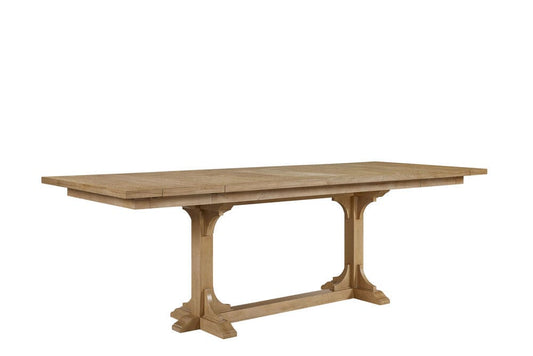 I Home Furnishings - Magnolia Counter Height Trestle Table - Cashew - 3400-530-C view 1