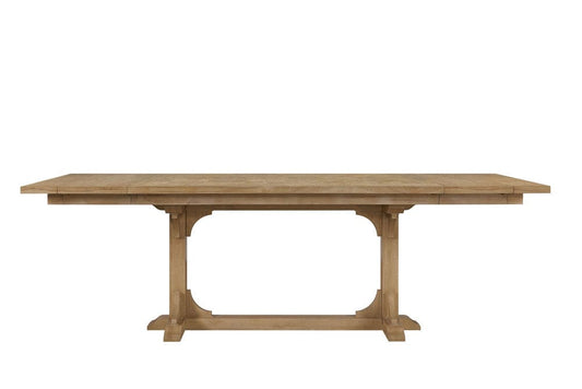 I Home Furnishings - Magnolia Counter Height Trestle Table - Cashew - 3400-530-C view 2