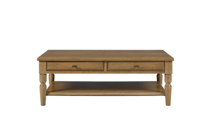 I Home Furnishings - Magnolia Drawer Cocktail Table -Almond - 3400-001-A view 3