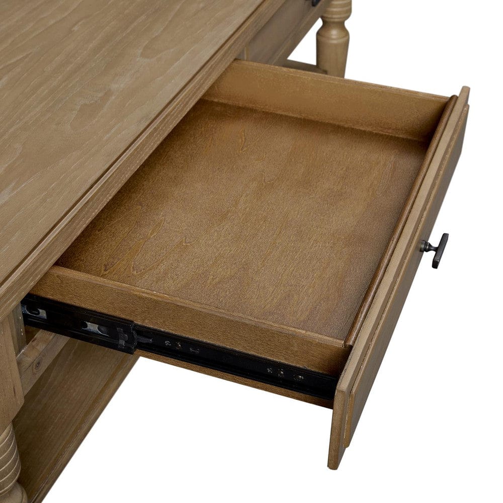 I Home Furnishings - Magnolia Drawer Cocktail Table -Almond - 3400-001-A view 4