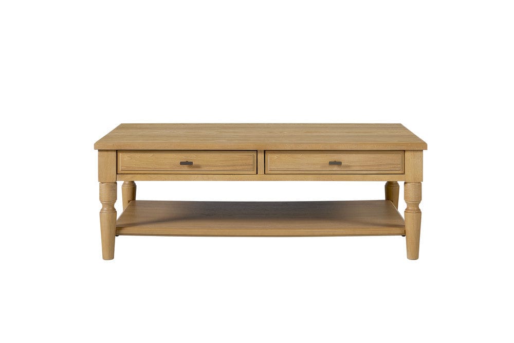 I Home Furnishings - Magnolia Drawer Cocktail Table -Cashew - 3400-001-C view 3