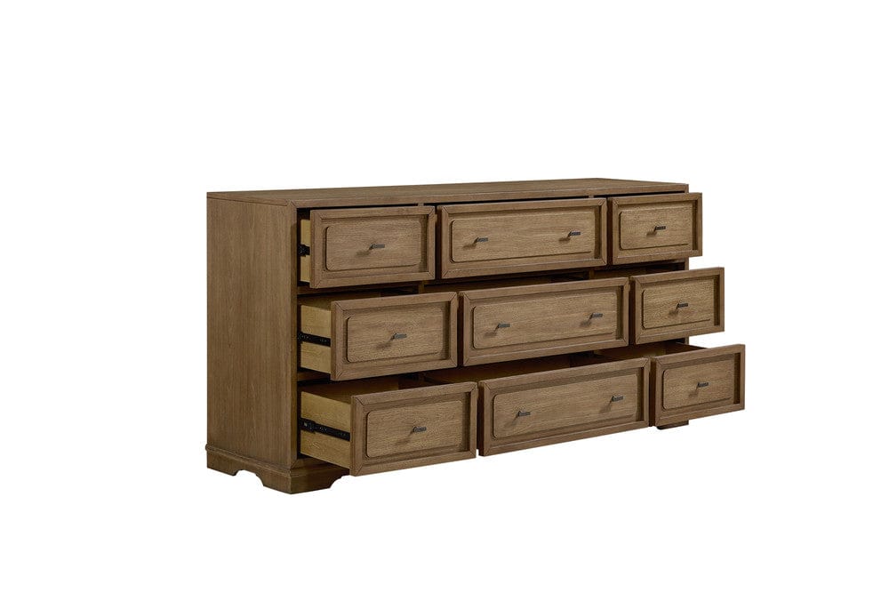 I Home Furnishings - Magnolia Hickory Dresser - Almond - 3400-130-A view 3
