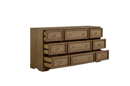 I Home Furnishings - Magnolia Hickory Dresser - Almond - 3400-130-A view 3