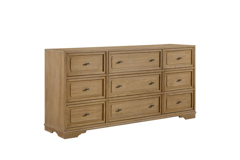 I Home Furnishings - Magnolia Hickory Dresser - Cashew - 3400-130-C view 1