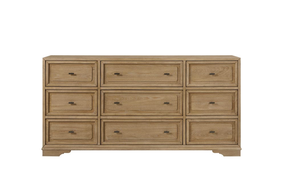 I Home Furnishings - Magnolia Hickory Dresser - Cashew - 3400-130-C view 4