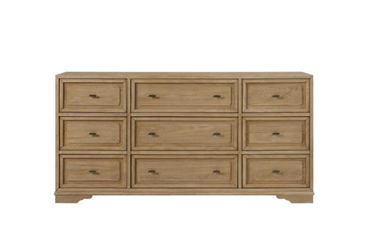 I Home Furnishings - Magnolia Hickory Dresser - Cashew - 3400-130-C view 4
