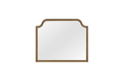 I Home Furnishings - Magnolia Shaped Landscape Mirror - Almond - 3400-140-A view 2