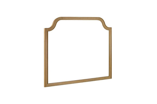 I Home Furnishings - Magnolia Shaped Landscape Mirror - Cashew - 3400-140-C view 1