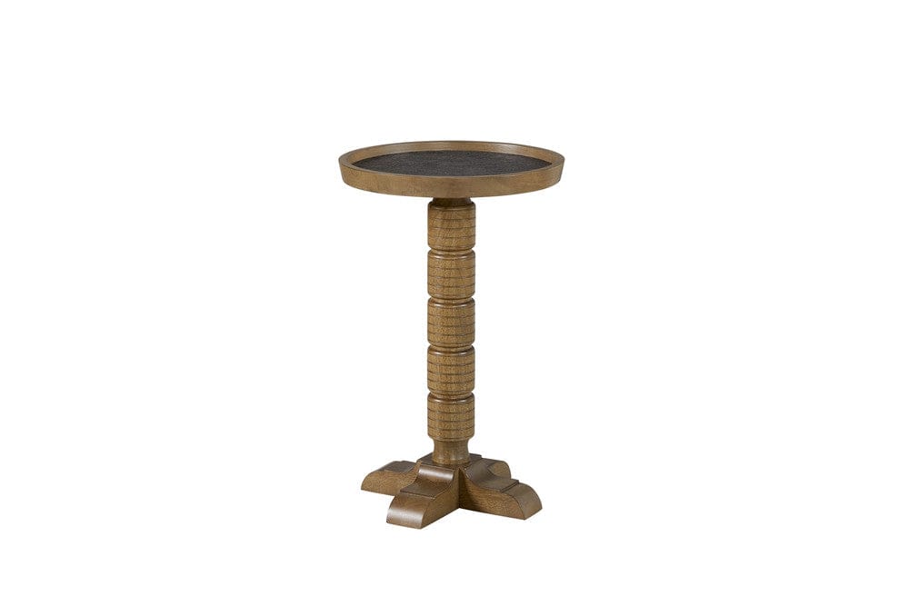 I Home Furnishings - Magnolia Spot Table - Almond - 3400-013-A view 1