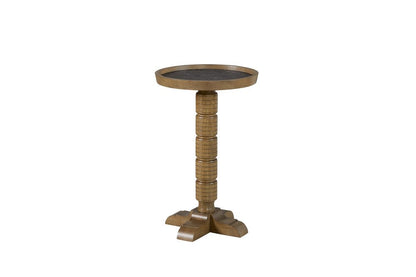 I Home Furnishings - Magnolia Spot Table - Almond - 3400-013-A view 1