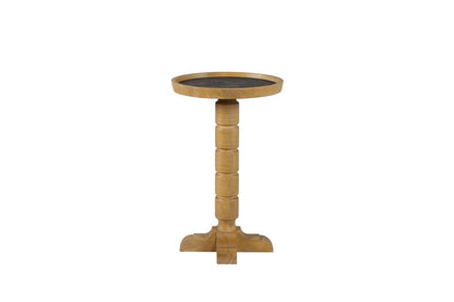 I Home Furnishings - Magnolia Spot Table - Cashew - 3400-013-C view 2