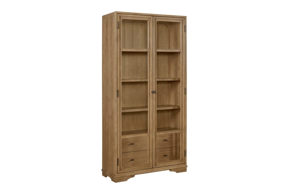 I Home Furnishings - Magnolia Tall Display Cabinet - Cashew - 3400-072-C view 1