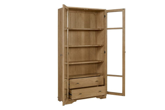 I Home Furnishings - Magnolia Tall Display Cabinet - Cashew - 3400-072-C view 2
