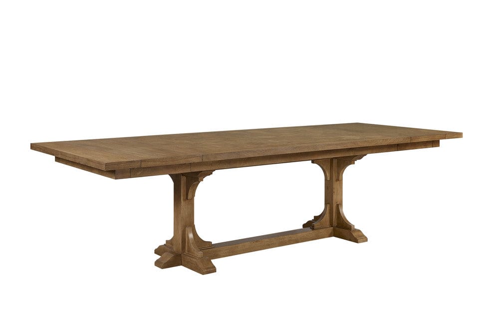 I Home Furnishings - Magnolia Trestle Table - Almond - 3400-502-A view 1