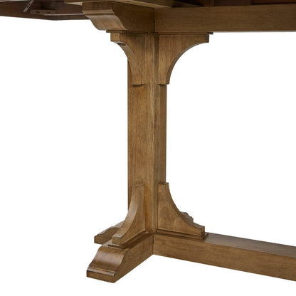 I Home Furnishings - Magnolia Trestle Table - Almond - 3400-502-A view 4