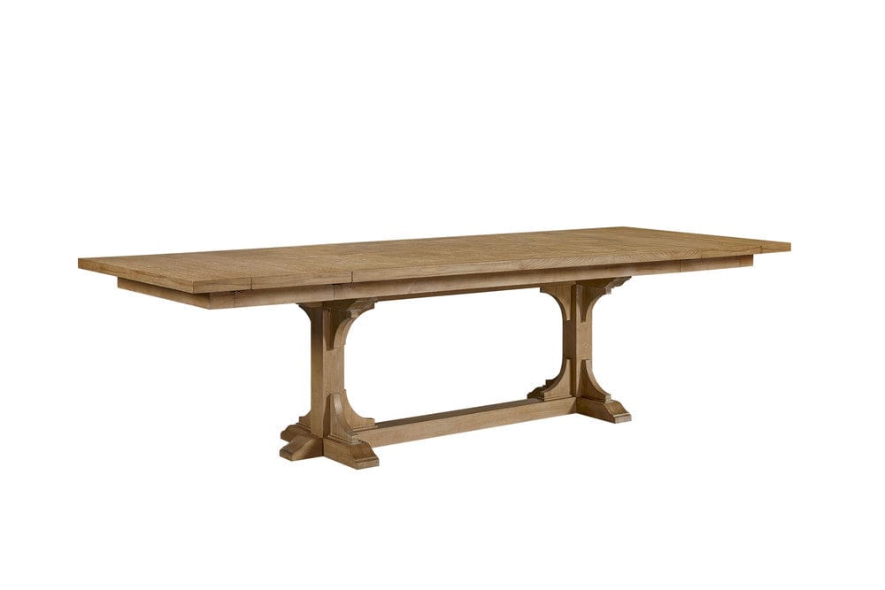 I Home Furnishings - Magnolia Trestle Table - Cashew - 3400-502-C view 1