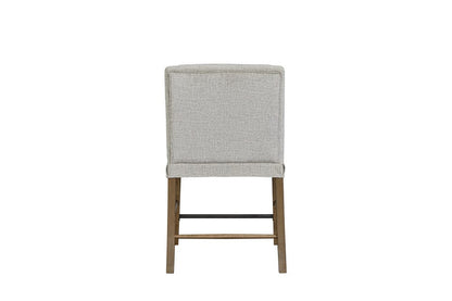 I Home Furnishings - Magnolia Upholstered Counter Stool - Almond - 3400-540-A view 2
