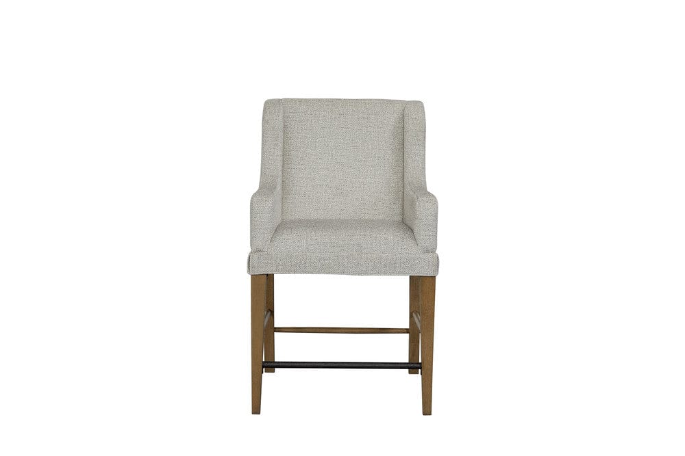 I Home Furnishings - Magnolia Upholstered Counter Stool - Almond - 3400-540-A view 4