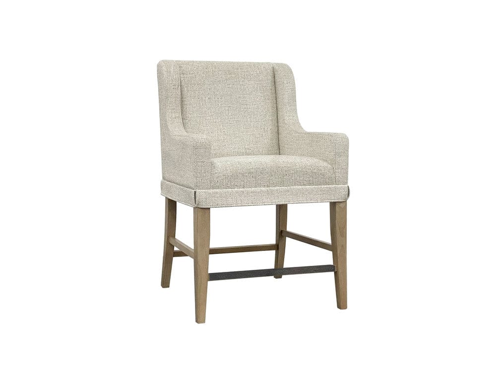 I Home Furnishings - Magnolia Upholstered Counter Stool - Cashew - 3400-540-C view 1
