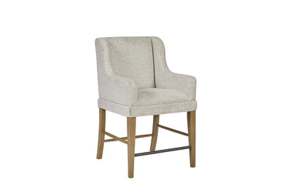 I Home Furnishings - Magnolia Upholstered Counter Stool - Cashew - 3400-540-C view 2