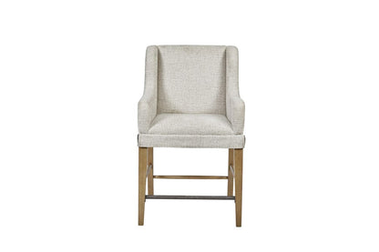 I Home Furnishings - Magnolia Upholstered Counter Stool - Cashew - 3400-540-C view 4
