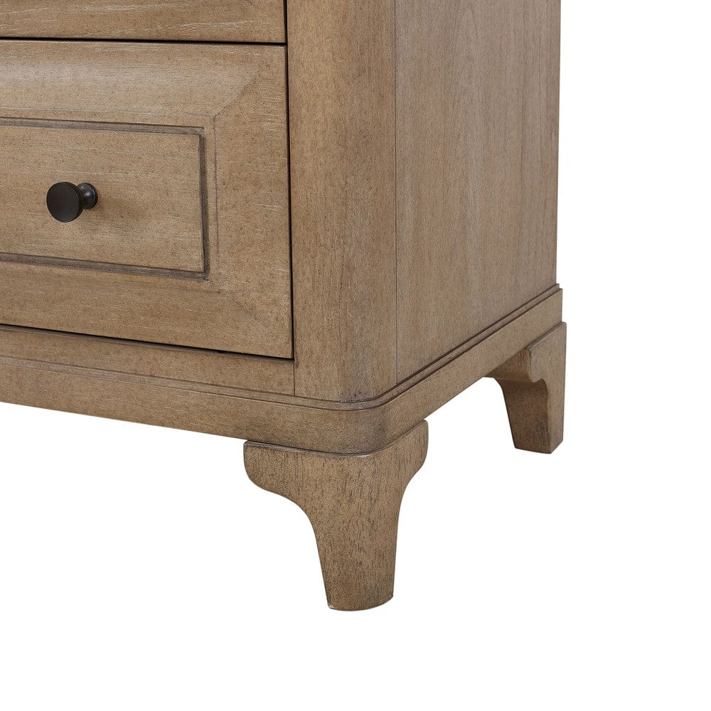 I Home Furnishings - Wilmington 2 Drawer Nightstand - 338-120 view 4