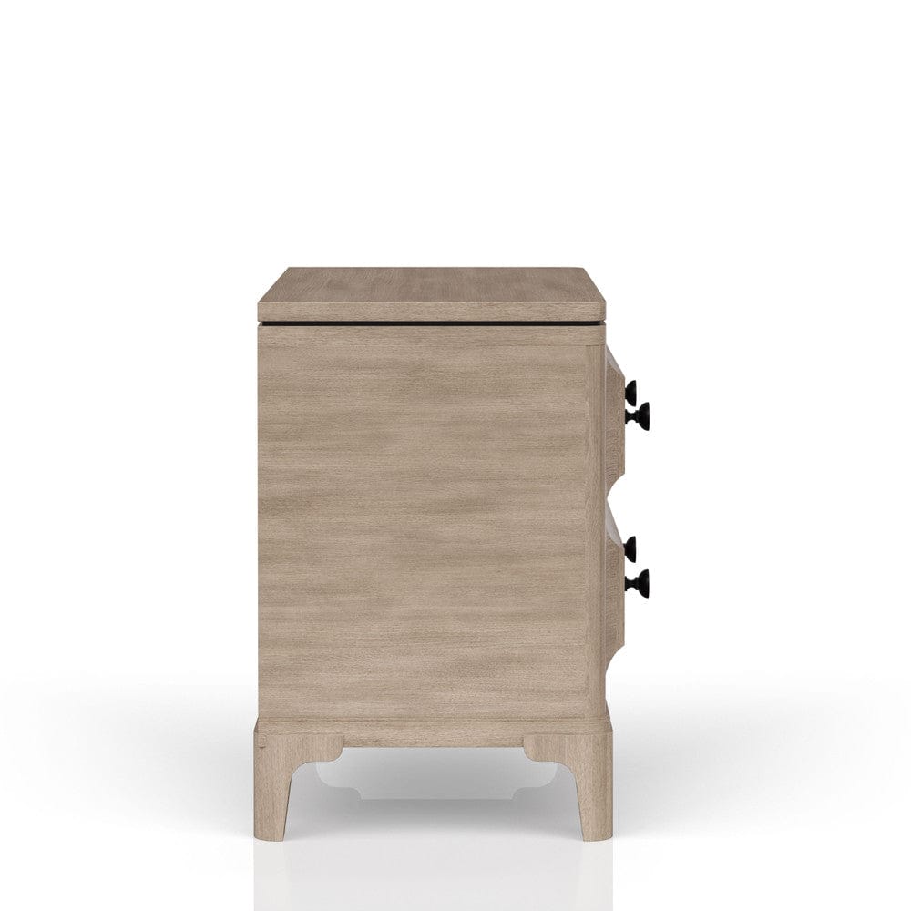 I Home Furnishings - Wilmington 2 Drawer Nightstand - 338-120 view 7
