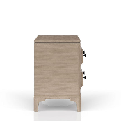I Home Furnishings - Wilmington 2 Drawer Nightstand - 338-120 view 7