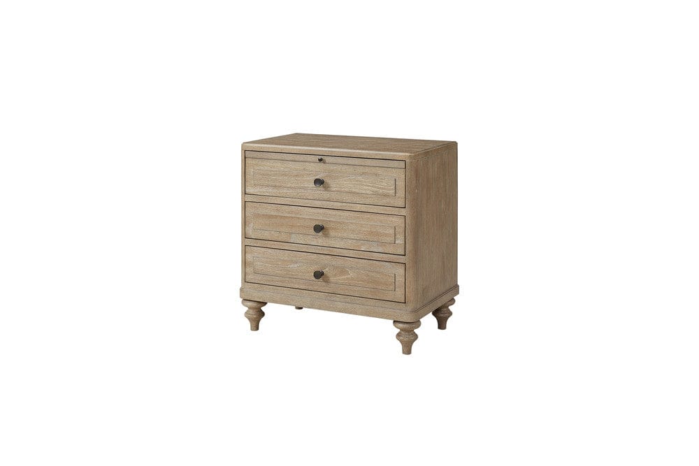 I Home Furnishings - Wilmington 3 Drawer Nightstand - 338-121 view 1