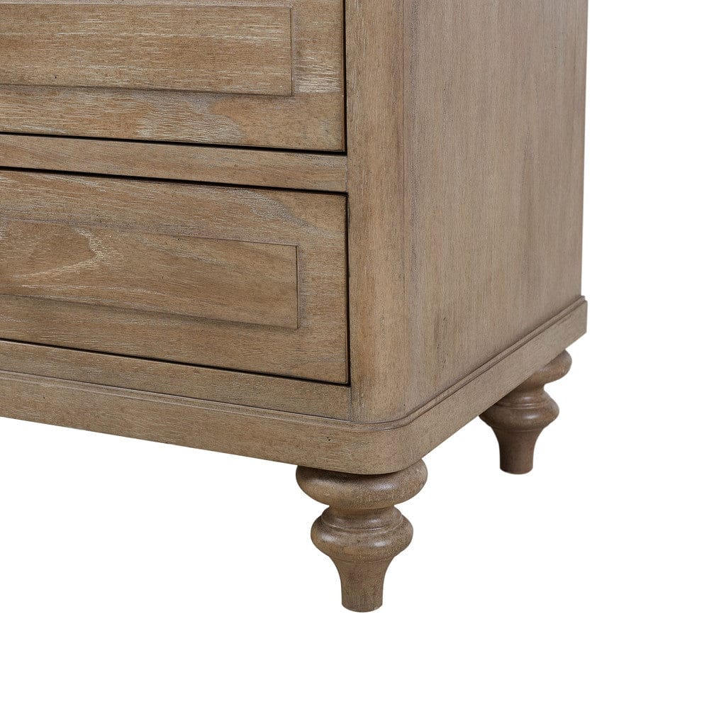 I Home Furnishings - Wilmington 3 Drawer Nightstand - 338-121 view 4
