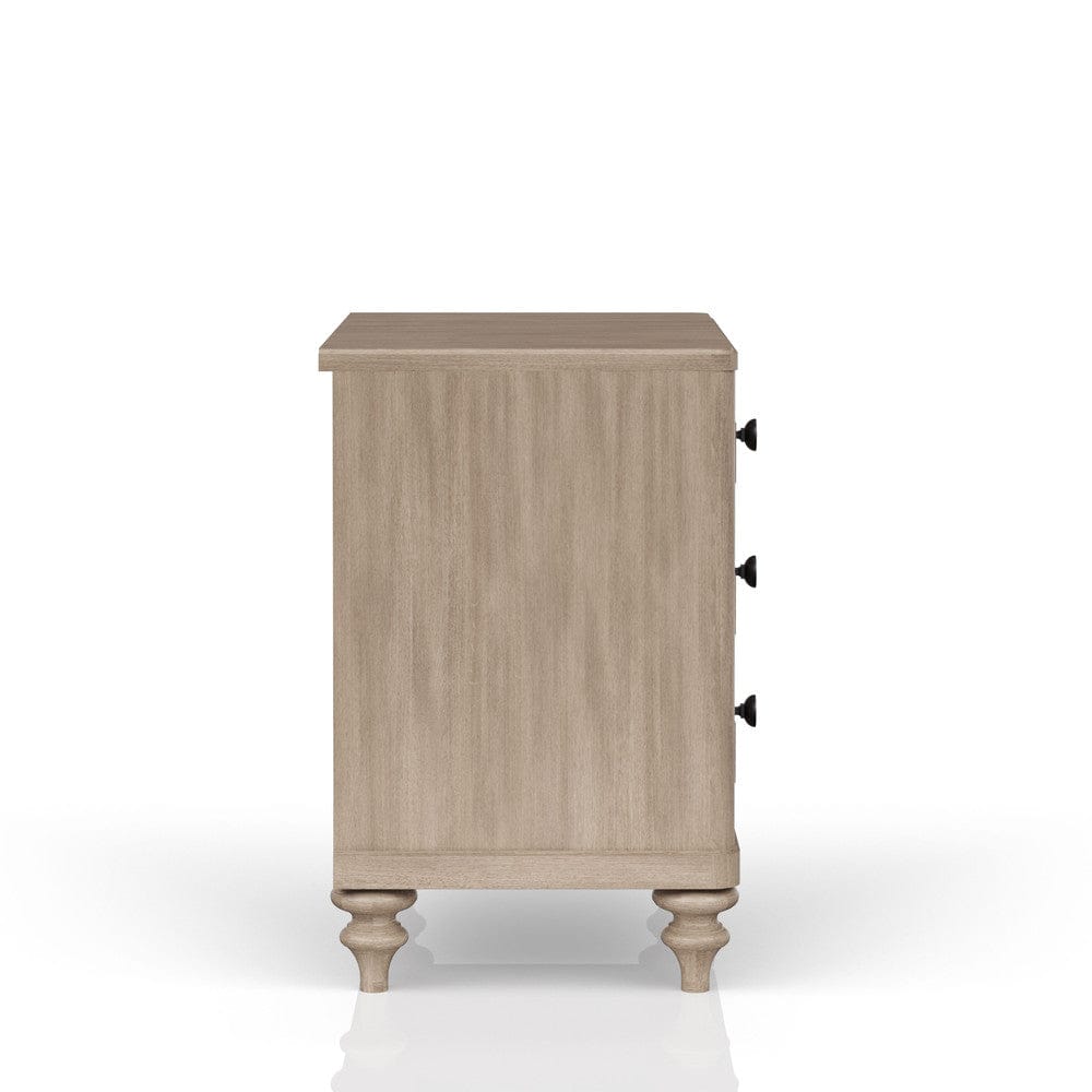 I Home Furnishings - Wilmington 3 Drawer Nightstand - 338-121 view 7