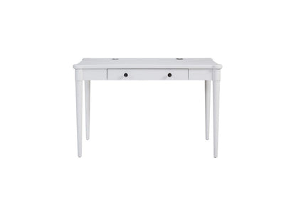 I Home Furnishings - Wilmington 48" Writing Desk-White - 338-715-W view 3