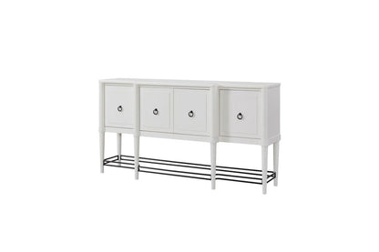 I Home Furnishings - Wilmington Breakfront Side Board-White - 338-525-W view 1