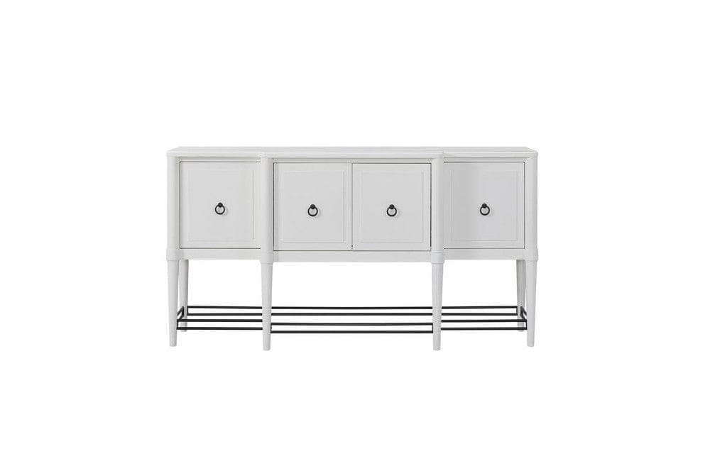 I Home Furnishings - Wilmington Breakfront Side Board-White - 338-525-W view 2