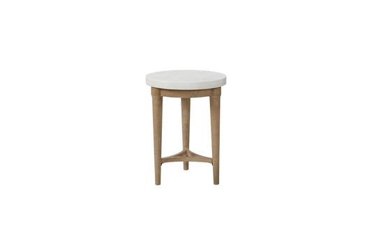 I Home Furnishings - Wilmington Chairside Table W/ Cement Top - 338-003 view 2