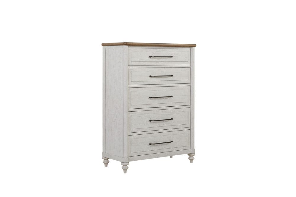 I Home Furnishings - Wilmington Drawer Chest - Cement & Sand - 338-150-T view 3