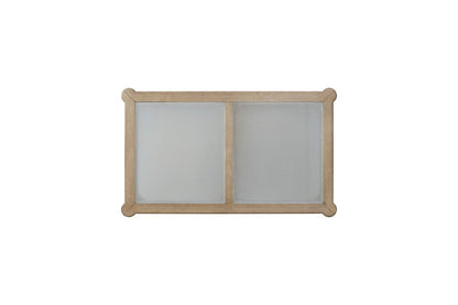 I Home Furnishings - Wilmington Frosted Glass Top Cocktail Table W/ Casters - 338-010 view 4