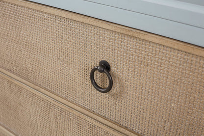 I Home Furnishings - Wilmington Hall Chest-Ocean - 338-153-O view 6