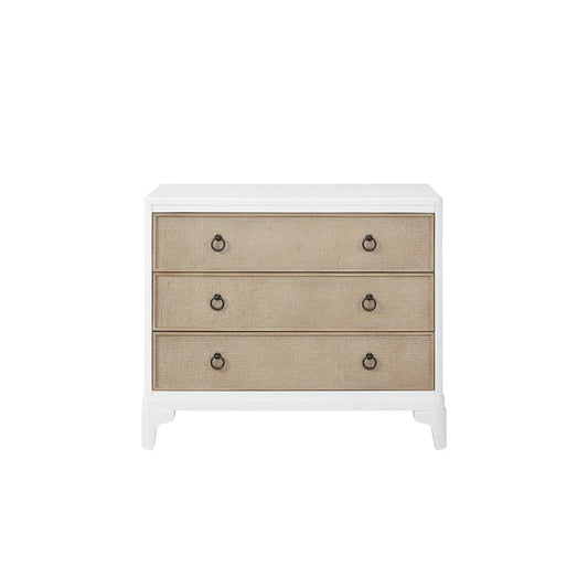 I Home Furnishings - Wilmington Hall Chest-White - 338-153-W view 2