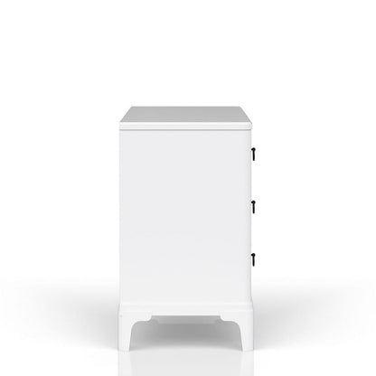 I Home Furnishings - Wilmington Hall Chest-White - 338-153-W view 3