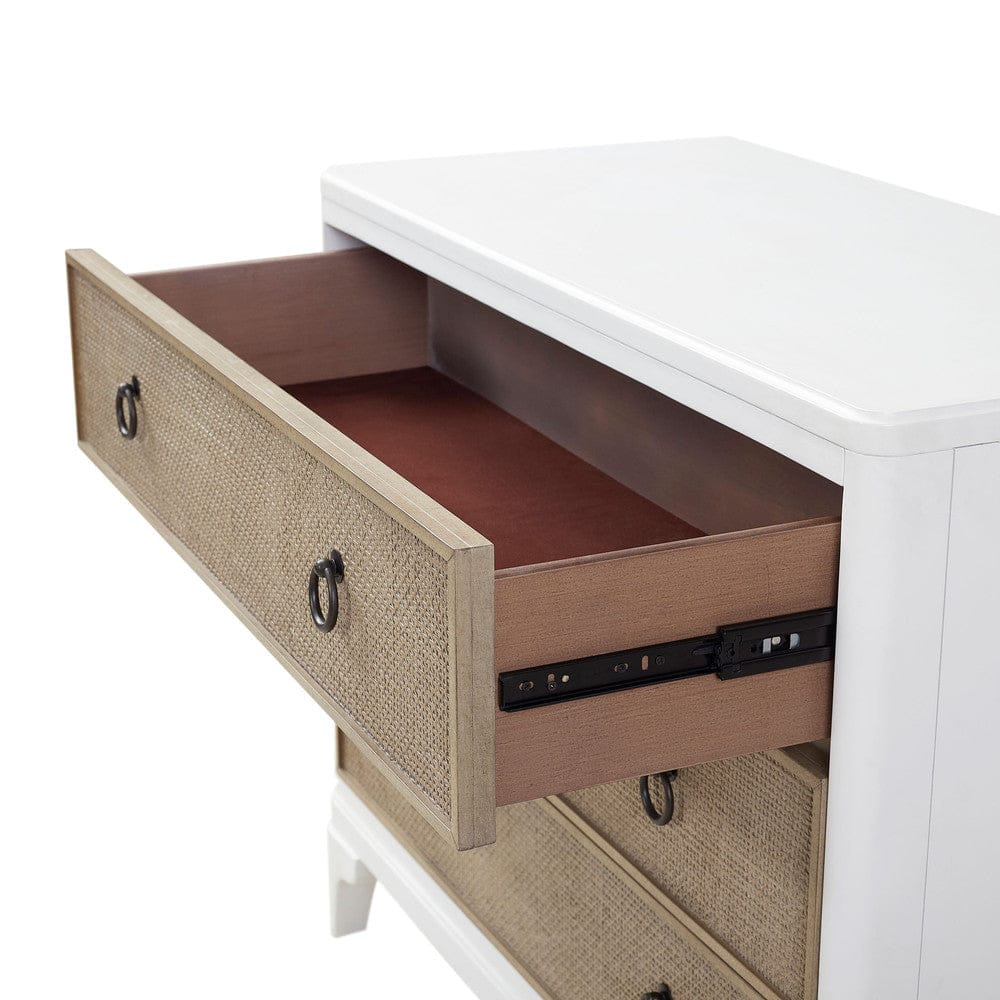 I Home Furnishings - Wilmington Hall Chest-White - 338-153-W view 4
