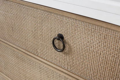 I Home Furnishings - Wilmington Hall Chest-White - 338-153-W view 5