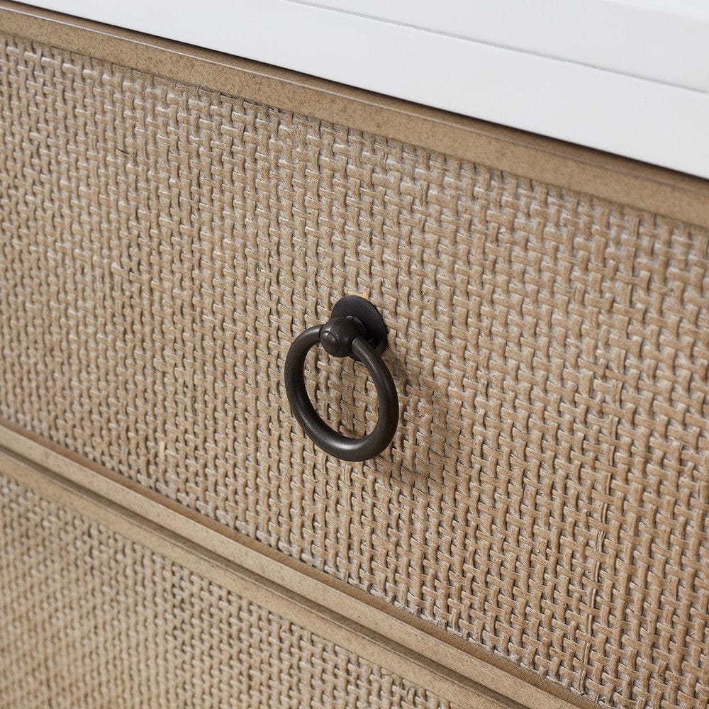 I Home Furnishings - Wilmington Hall Chest-White - 338-153-W view 6
