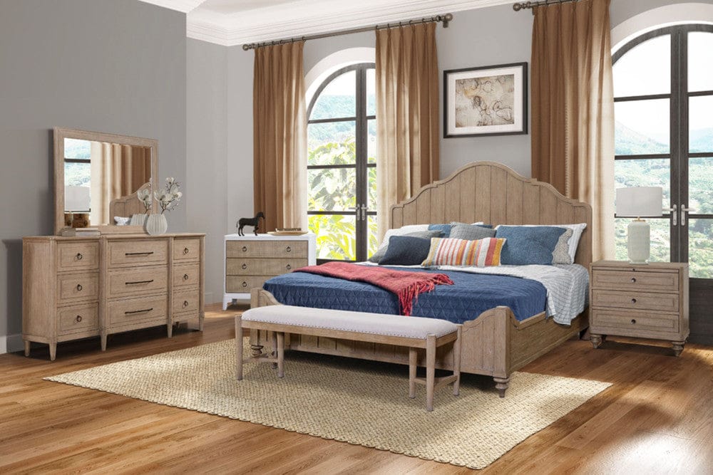 I Home Furnishings - Wilmington Hall Chest-White - 338-153-W view 7