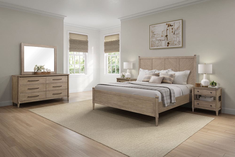 I Home Furnishings - Wilmington King Lo-Post Bed - 338-114 view 6
