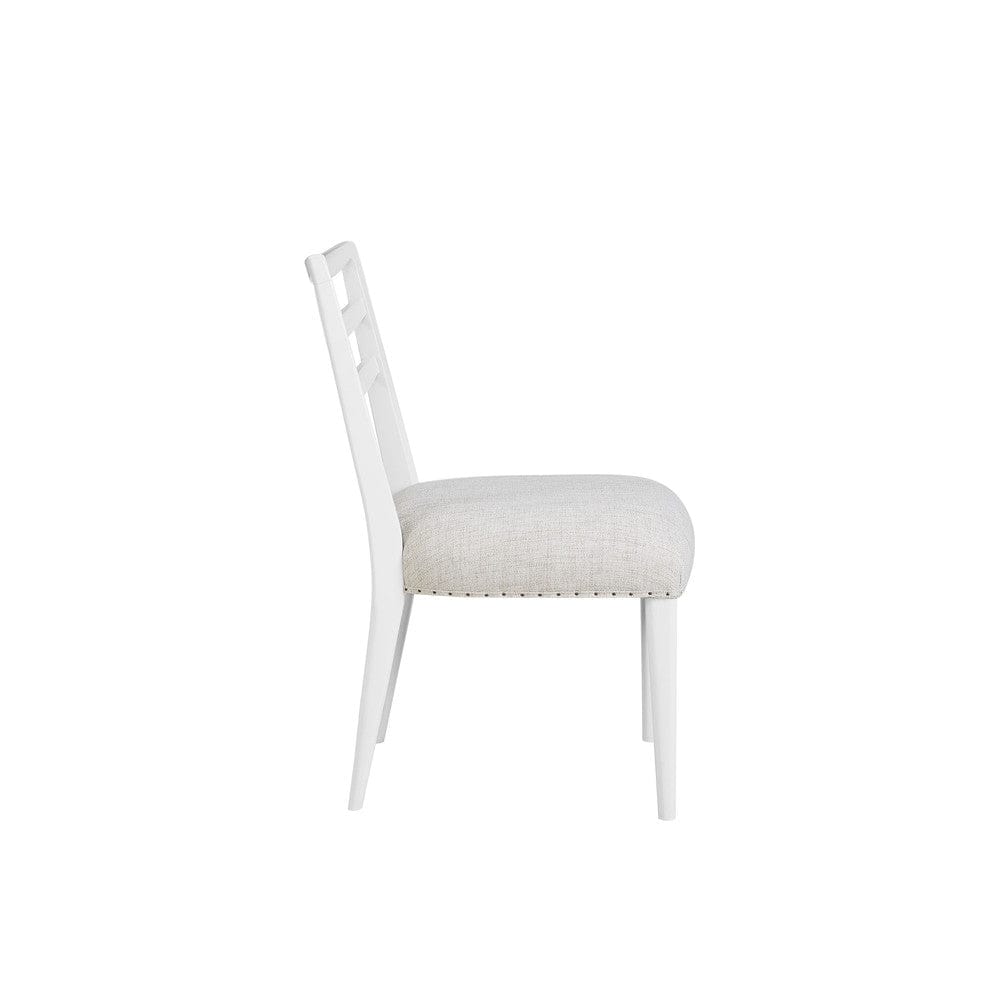 I Home Furnishings - Wilmington Laderback Dining Chair - White - 338-511-W view 3