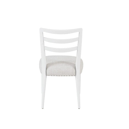 I Home Furnishings - Wilmington Laderback Dining Chair - White - 338-511-W view 4